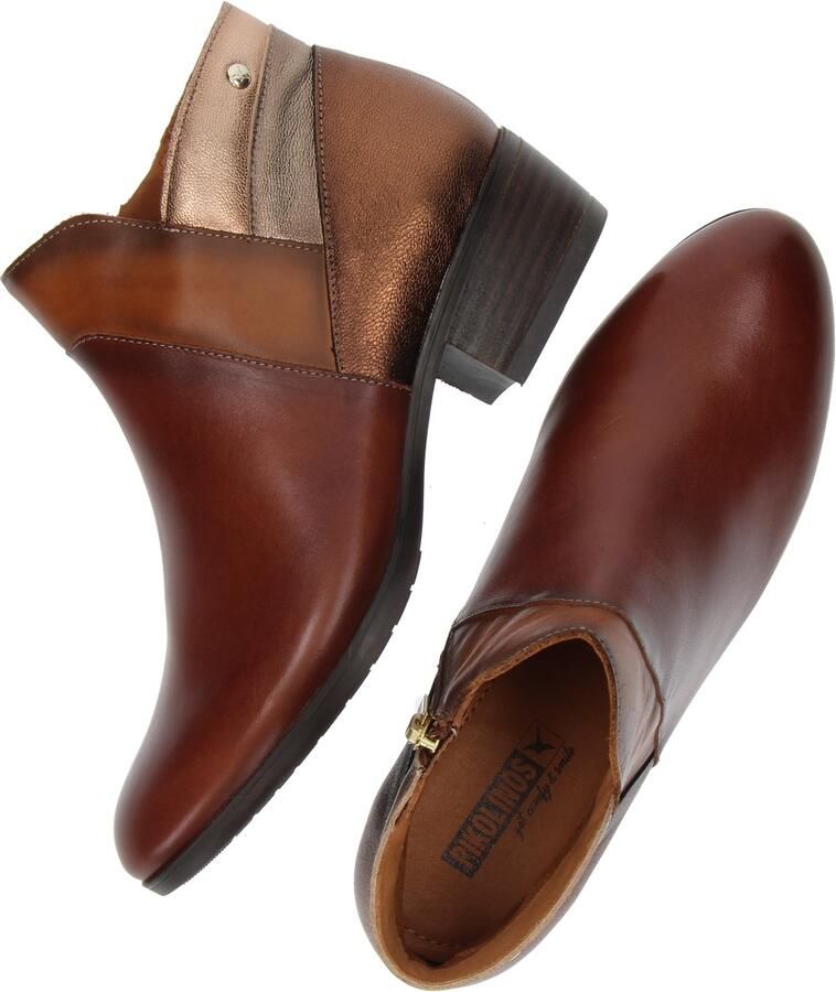 Pikolinos Korte Laars Daroca W1U-8732 Cognac Metallic - Foto 3