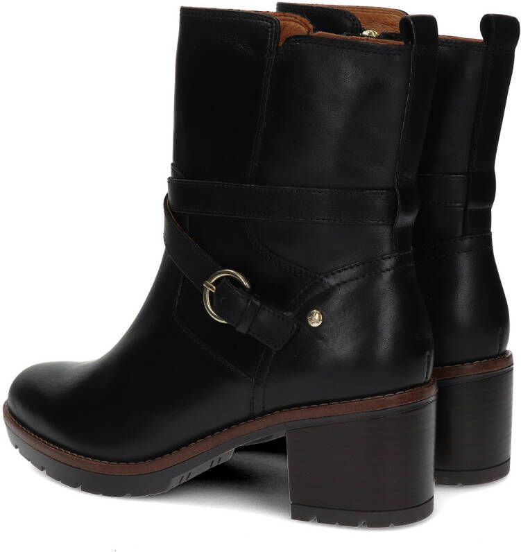 Pikolinos Llanes leren enkellaarzen zwart - Foto 2