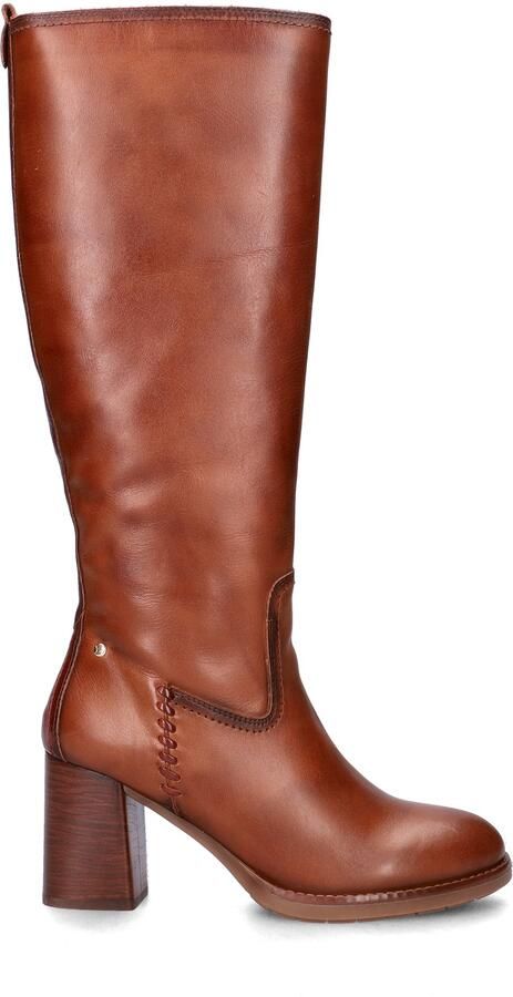 Pikolinos Palencia dames hoge laars Cognac