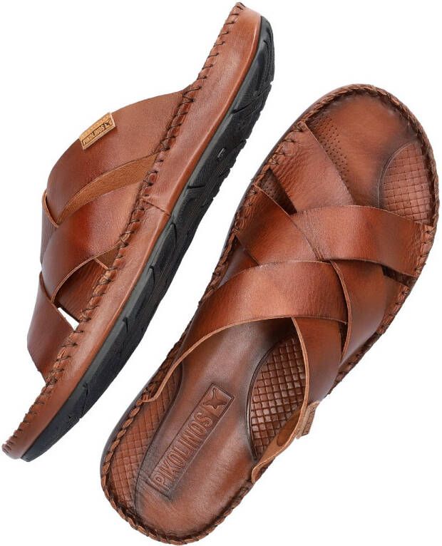 Pikolinos Stijlvolle zomerslippers voor mannen Brown Heren - Foto 7