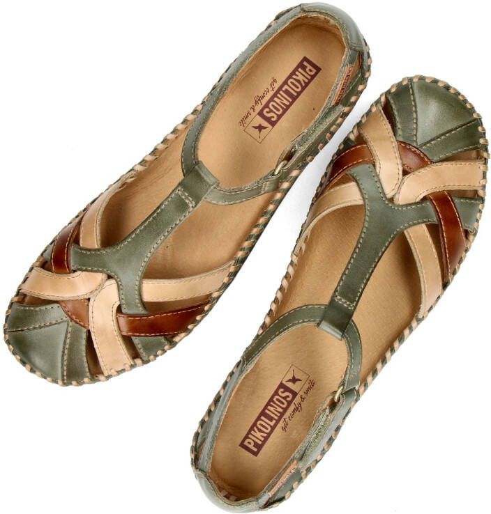 Pikolinos Vallarta Damesandaal Flexibel en Verstelbaar Green Dames - Foto 5