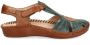 Pikolinos Vallarta dames sandaal Blauw multi - Thumbnail 3