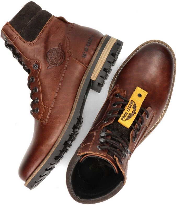 PME Legend PME Cargo Tanker Veterboots Laarzen Met Veters Heren Cognac - Foto 8