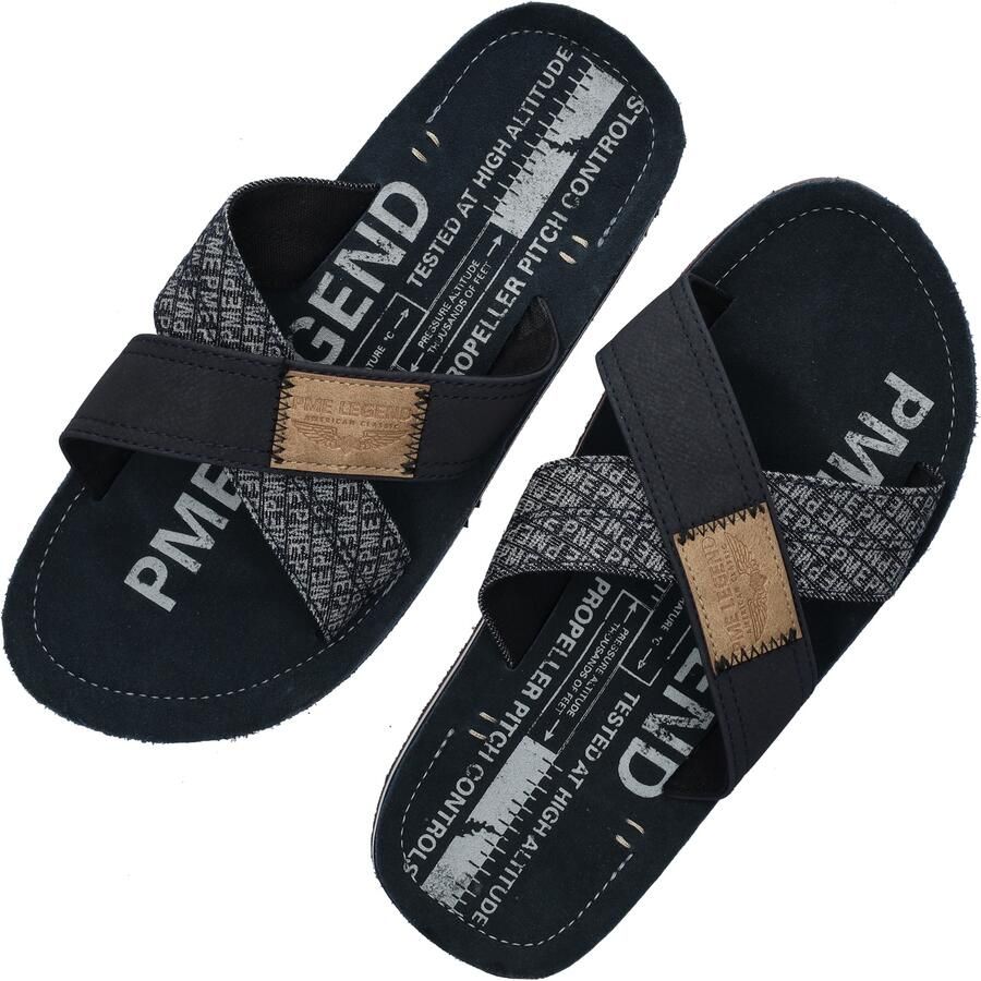 PME Legend Blauwe Zomer Slippers voor Mannen Blue Heren - Foto 7