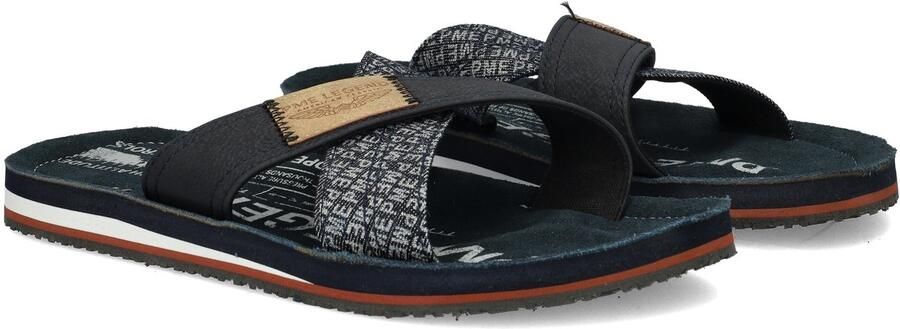 PME Legend Blauwe Zomer Slippers voor Mannen Blue Heren - Foto 9