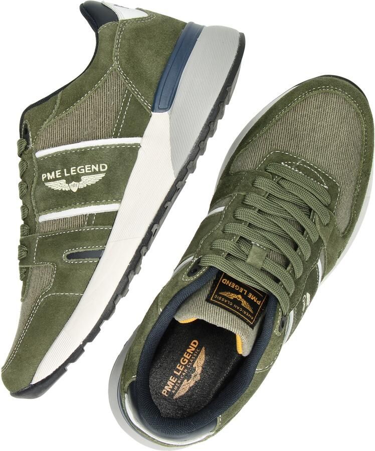 PME Legend Heren Sneakers Jet Lifter Chinois Green Groen - Foto 4