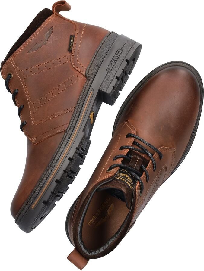 PME Legend Tarmac DB-10 cognac herenboots voor steunzolen - Foto 12