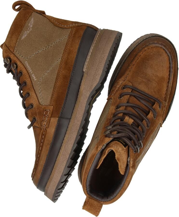 PME Legend suède veterschoenen cognac - Foto 4
