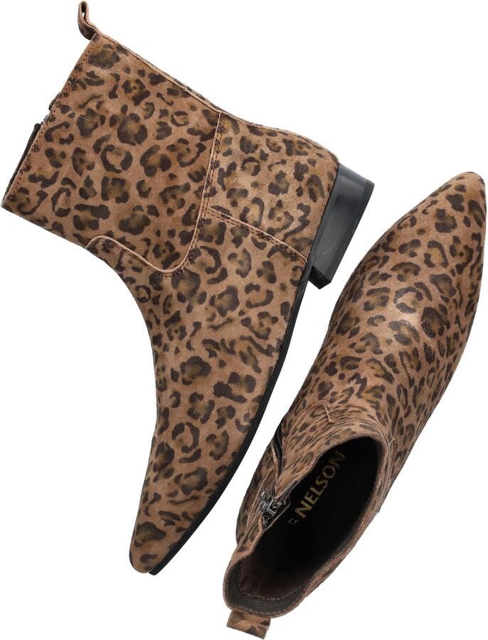 PS Poelman Nelson dames enkellaars Leopard - Foto 4