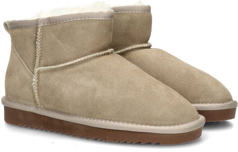 POELMAN CLSHNPS-02POE1 Warm Beige Suede Bont Dames - Foto 3