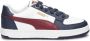 PUMA Caven 2 0 Jr Kinder Sneakers Wit Donkerblauw - Thumbnail 4