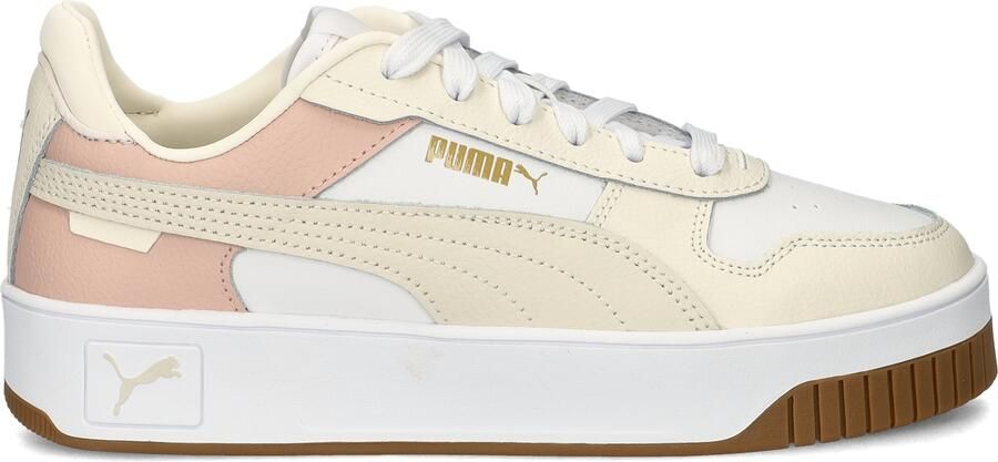 PUMA Carina Street Dames Sneakers White-Alpine Snow-Frosted Ivory - Foto 3