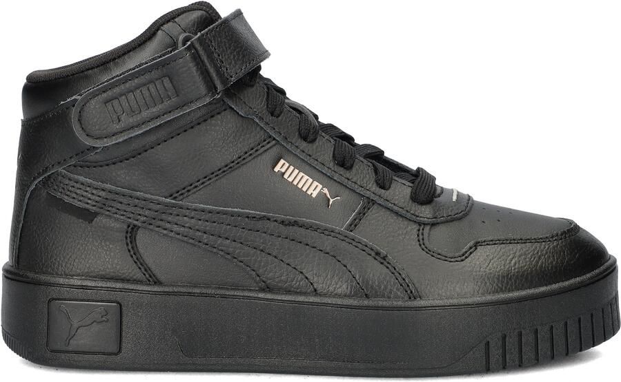 PUMA Carina Street Mid Dames Sneakers Black- Black-Rose Gold - Foto 5