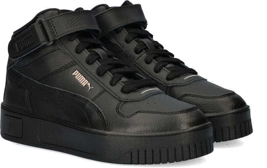 PUMA Carina Street Mid Dames Sneakers Black- Black-Rose Gold - Foto 7