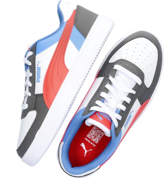 Puma Caven 2.0 Block 2.0 Block sneakers wit rood blauw Imitatieleer 38 - Foto 6