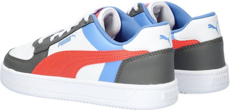 Puma Caven 2.0 Block 2.0 Block sneakers wit rood blauw Imitatieleer 38 - Foto 5