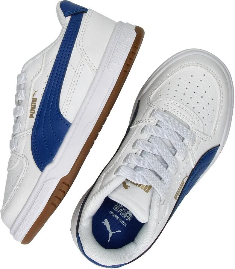 PUMA Caven III Jr. jongens sneaker Wit blauw - Foto 7
