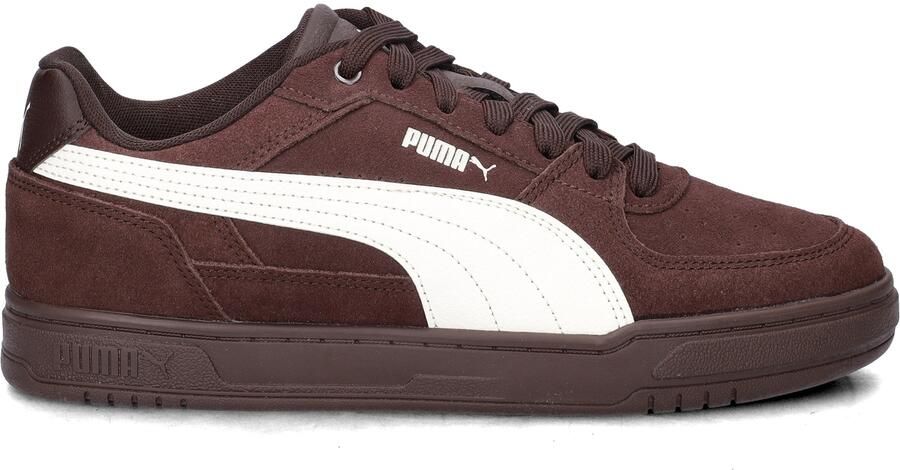 Puma Caven III Block suède sneakers donkerbruin ecru - Foto 11