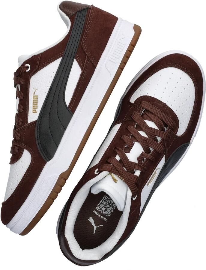 Puma Caven III OG sneakers donkerbruin wit zwart - Foto 4