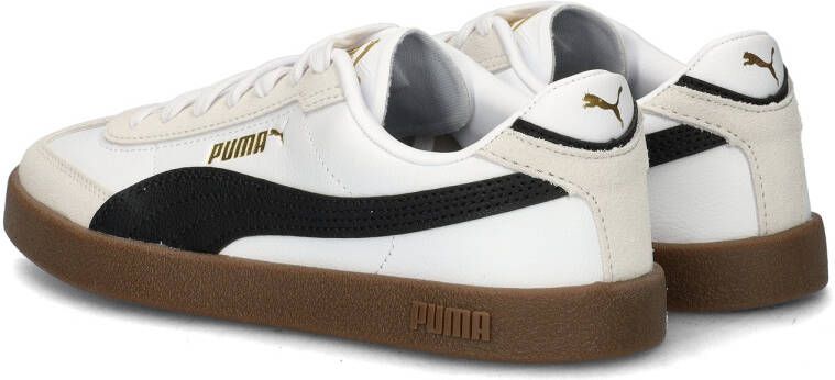 Puma Sneakersy skórzane z obszyciem w kontrastowym kolorze model Club II Era - Foto 14