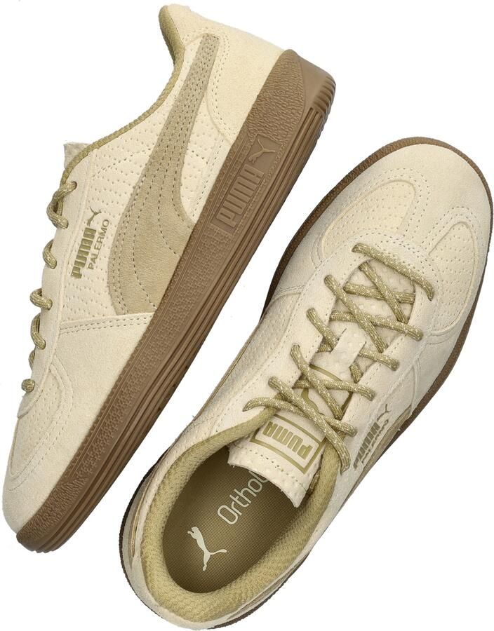 Puma Palermo Gelato leren sneakers lichtgeel - Foto 2