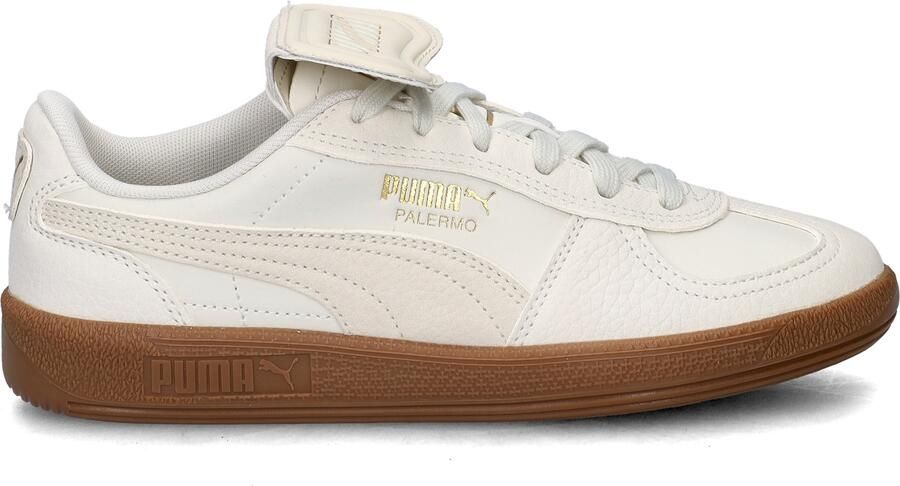 PUMA Palermo Premium Sneakers Dames Leren Sneaker Wit - Foto 6