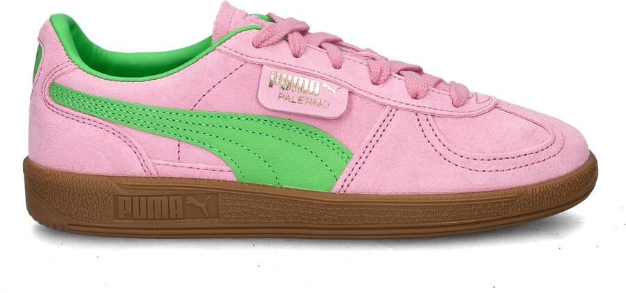 PUMA Palermo W Sneakers Roze Groen Casual schoenen - Foto 3