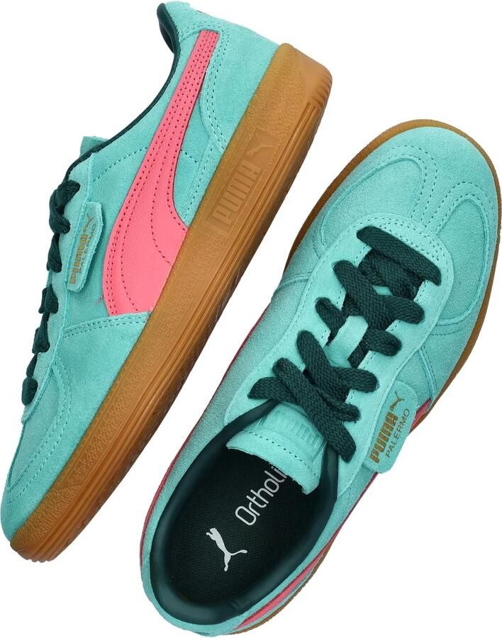 Puma Palermo sneaker van suède met leren details - Foto 5