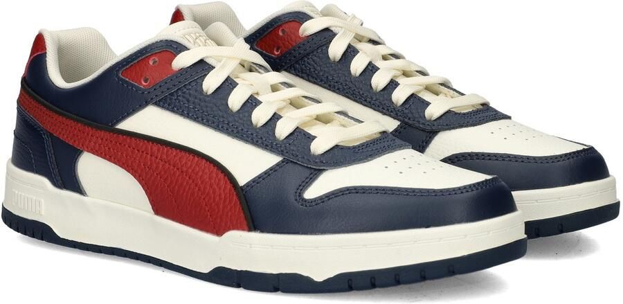 PUMA RBD Game Low Unisex Sneakers Club Navy-Intense Red-Warm White - Foto 5