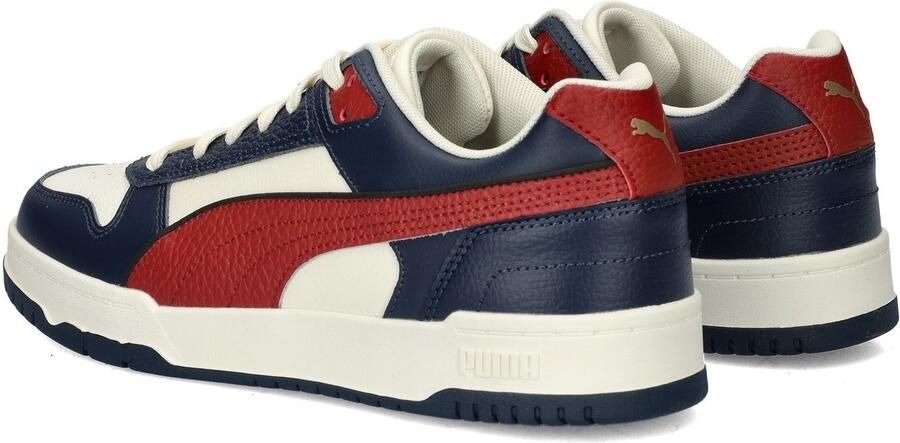 PUMA RBD Game Low Unisex Sneakers Club Navy-Intense Red-Warm White - Foto 4