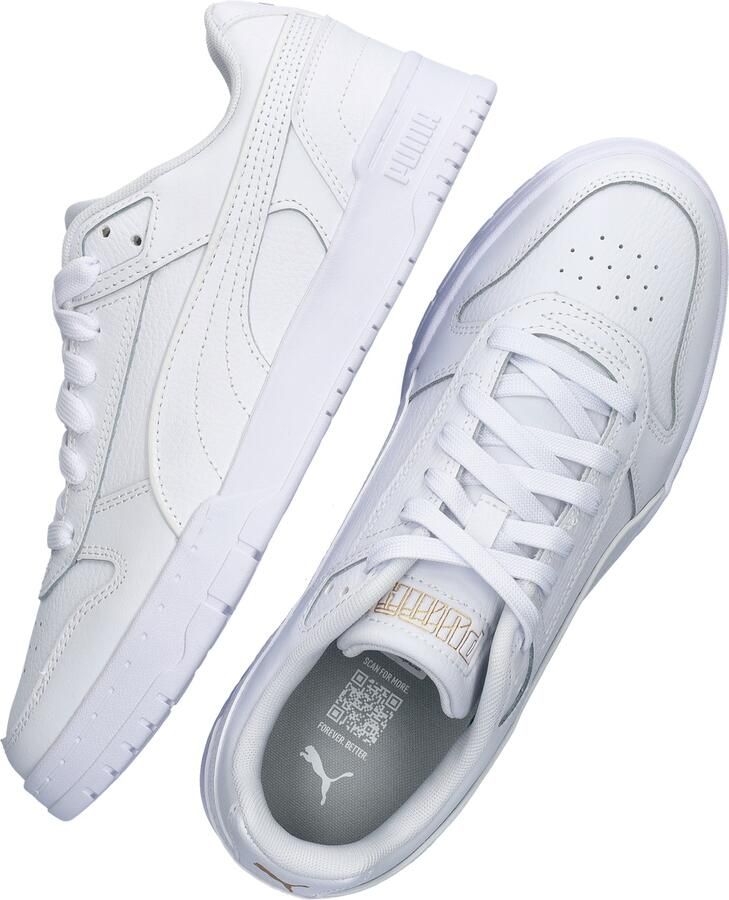 Puma RBD game Low leren sneakers wit Leer Effen 35.5 - Foto 4