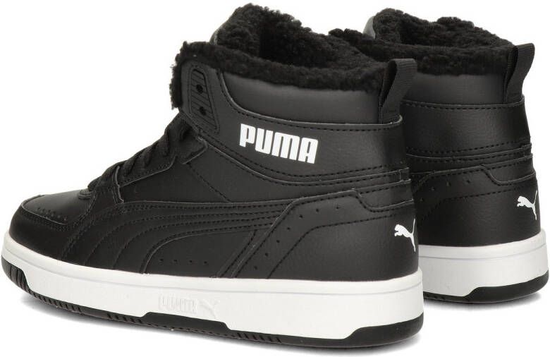 PUMA Rebound Joy Fur Sneakers Zwart Kinderen - Foto 5