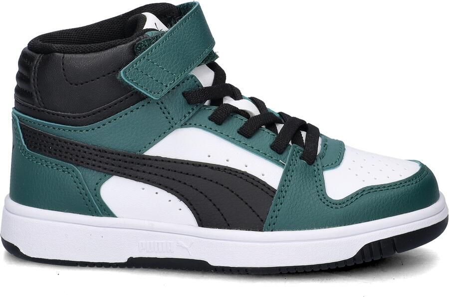 Puma Rebound Slam Mid sneakers groen zwart - Foto 5
