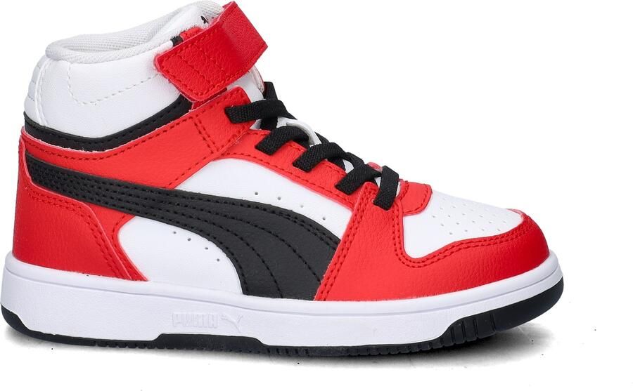PUMA Rebound Slam Mid Ac+ Schoenen Rood 1 2 Kinderen - Foto 4