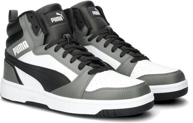 Puma Rebound V6 Sneakers Dames white black shadow grey maat: 40.5 beschikbare maaten:36 37.5 38.5 37 39 40.5 - Foto 6