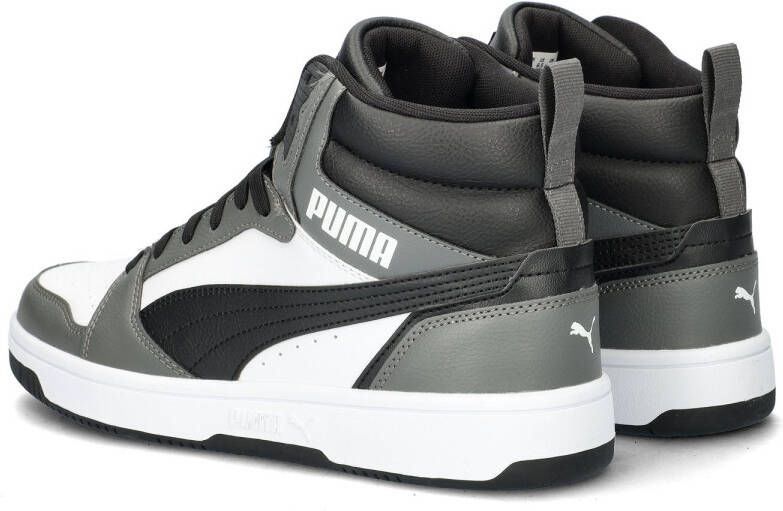 Puma Rebound V6 Sneakers Dames white black shadow grey maat: 40.5 beschikbare maaten:36 37.5 38.5 37 39 40.5 - Foto 7