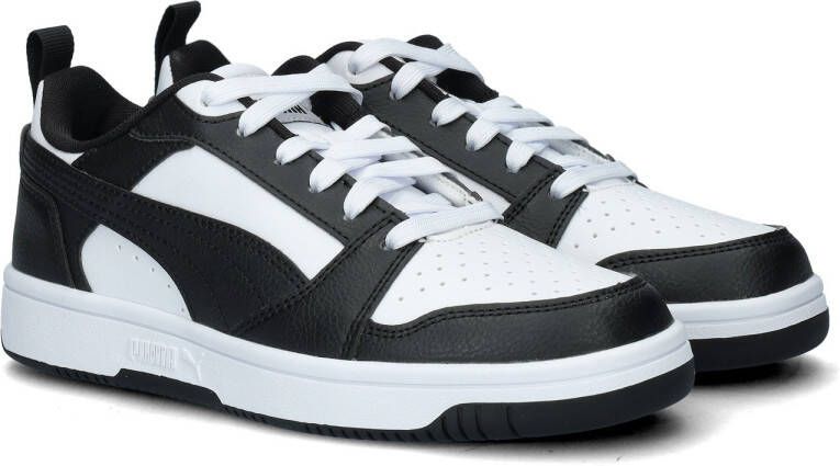 Puma Rebound V6 Low Jr Fashion sneakers Schoenen white black maat: 37.5 beschikbare maaten:37.5 - Foto 15