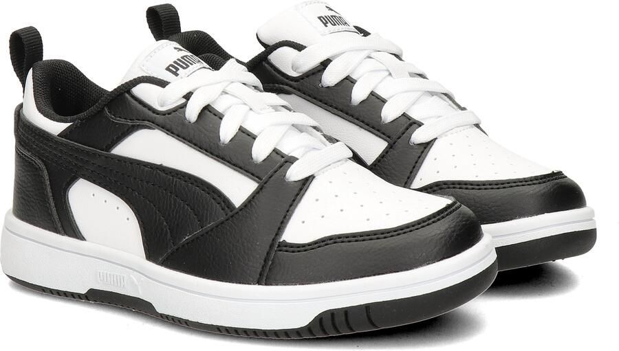 Puma Rebound V6 Low Jr Fashion sneakers Schoenen white black maat: 37.5 beschikbare maaten:37.5 - Foto 19