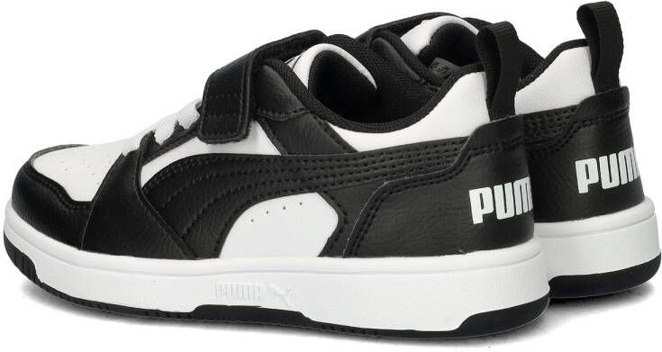 Puma Rebound v6 Low sneakers wit zwart Imitatieleer Meerkleurig 31 - Foto 8
