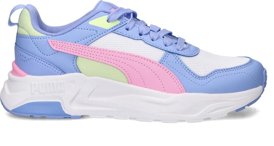 PUMA Trinity 2 LT Jr Unisex Sneakers White-Pink Shimmer-Intense Lavender - Foto 11