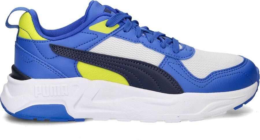 PUMA Trinity 2 LT JR sneakers blauw wit Uitneembare zool - Foto 15