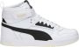 Puma Revolutionaire Basketbal-geïnspireerde Sneakers White - Thumbnail 3