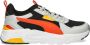 Puma Trinity Lite sneakers wit zwart rood geel Mesh Meerkleurig 35.5 - Thumbnail 3