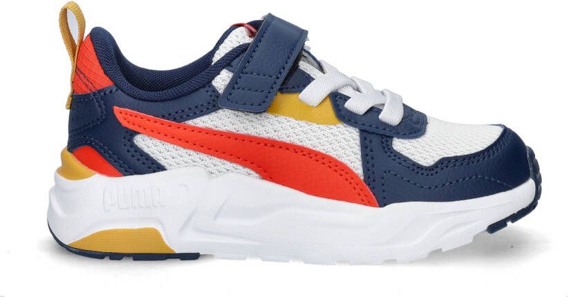 PUMA Trinity Lite AC+ PS Unisex Sneakers White-Fierce Red-Persian Blue - Foto 6