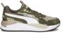 PUMA x-ray 3 sd in de kleur groen - Thumbnail 2