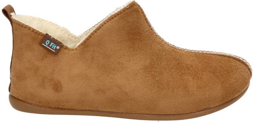 Q-Fit Q Fit Madrid dames pantoffel Cognac - Foto 4