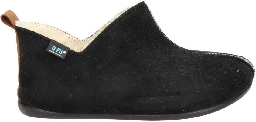 Q-Fit Q Fit Madrid dames pantoffel Zwart - Foto 3