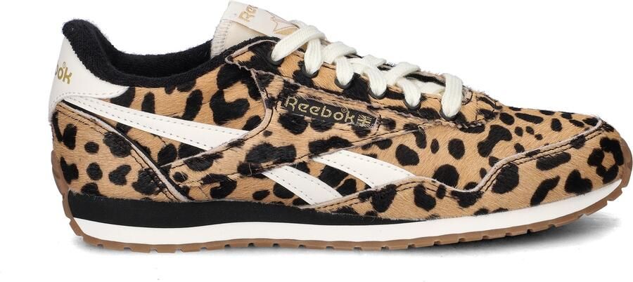 Reebok CLASSIC AZ CHEETAH BLACK CHALK Dames Sneakers Zwart cheetah - Foto 2