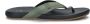 Reef Cushion Phantom 2.0 Olive Gum Heren Slippers Zwart Olijfgroen - Thumbnail 5