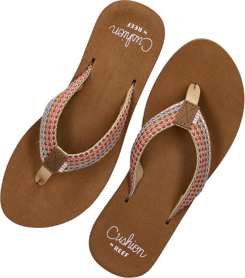 Reef BAJA ELANA BROWN PINK Dames Slippers brown pink - Foto 9